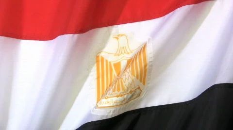 Egypt Flag Stock Footage 361362