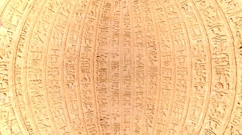 Egypt hieroglyphs Stock Footage 643993