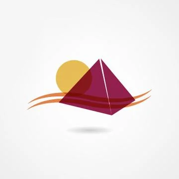Egypt icon Stock Illustration