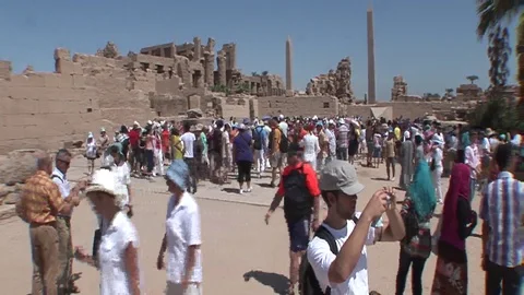 Egypt Karnak Stock Footage 93269308
