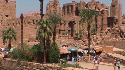 Egypt Karnak Stock Footage 93269354