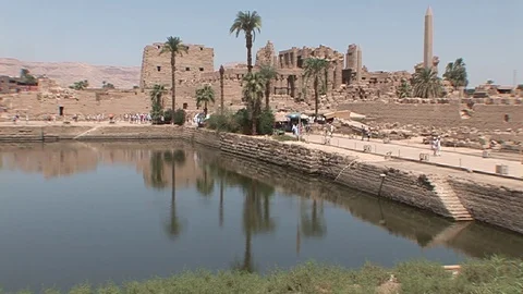 Egypt Karnak Stock Footage 93269361