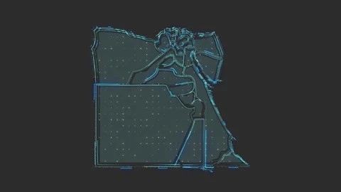 Egypt map Stock Footage 169452038