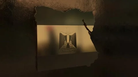 Egypt Map Stock Footage 277902468