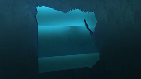 Egypt Map Stock Footage 277902669