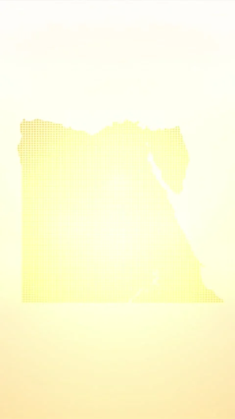 Egypt Map Opener Video stock 267848849