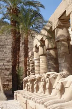 Egypt monuments Foto stock