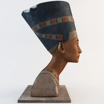 Egypt Nefertiti Bust ~ 3D Model ~ Download #90935412 | Pond5