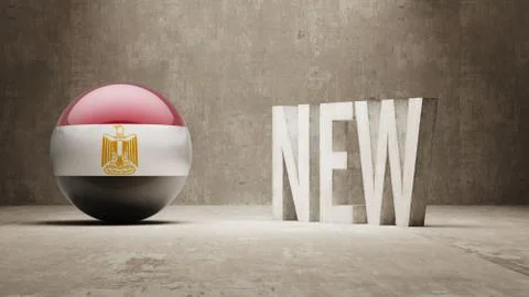 Egypt. New Concept. Stock Illustration