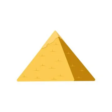 Egypt pyramid, symbol of ancient Egypt vector Illustration Stock Illustration