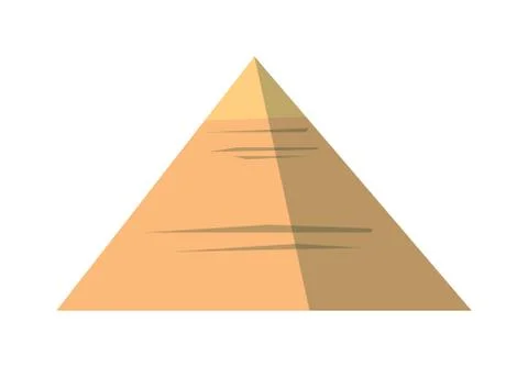 Egypt pyramids vector illustration Stock Illustration