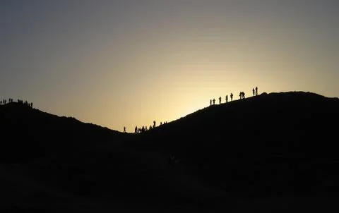 Egypt sunset Stock Photos