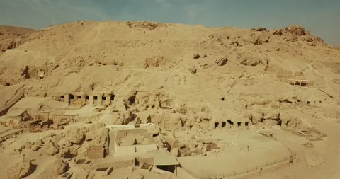 Egypt Tombs Stock Footage 133440749