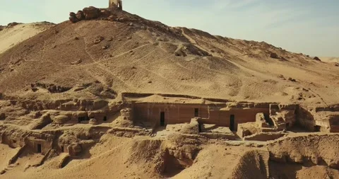 Egypt Tombs 스톡 동영상 133448586