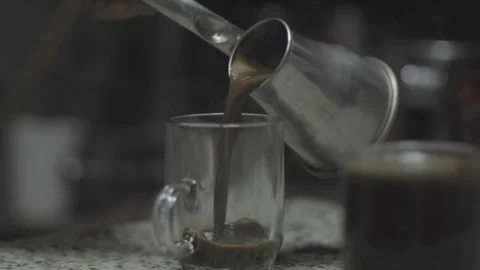 Egyptian coffee 库存影片 247019354