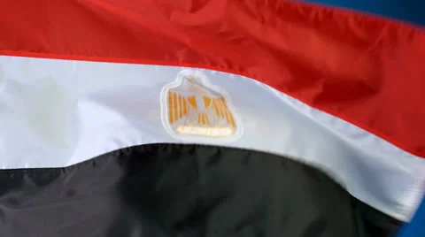 Egyptian Flag Video stock 25100661