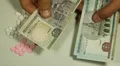 Egyptian Pound EGP, Counting Drugs and Money, Health Care, Colorful Pills HD Footage