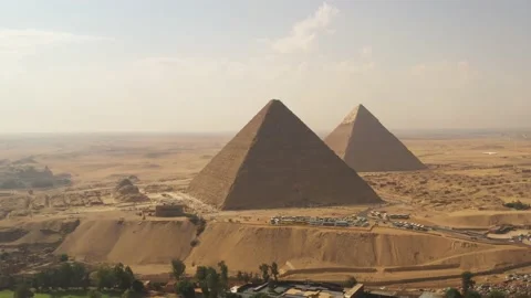 Egyptian Pyramids 库存影片 155997382