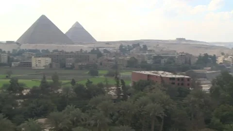 The Egyptian pyramids Stock Footage 247270926