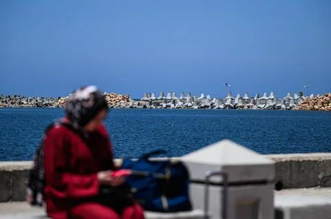 Egypt's Alexandria attempts to mitigate risks of climate change - 27 Jul 2025 Stock Photos