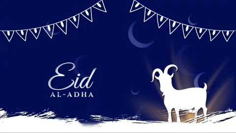 Eid Al Adha Background 4K Stock Footage 341878789