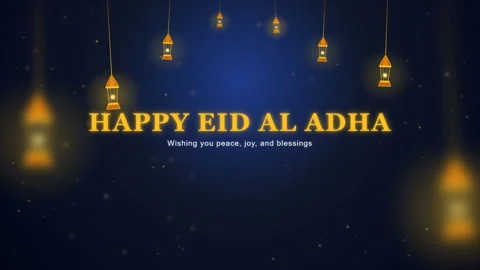 Eid Al Adha Celebration Background. Видео 334720201