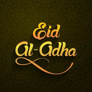 Eid al-Adha, Eid ul-Adha mubarak. Kurban Bayrami, Kurban Bajram muslim fest.. Stock Illustration