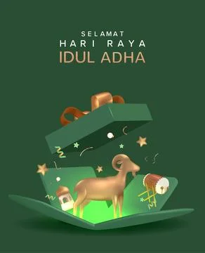 Eid Al Adha Stock Illustration