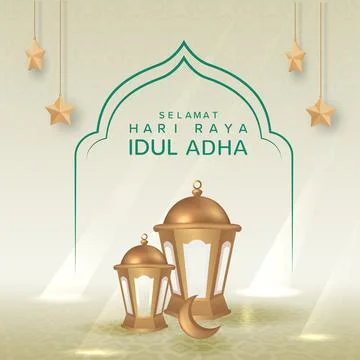 Eid Al Adha Stock Illustration