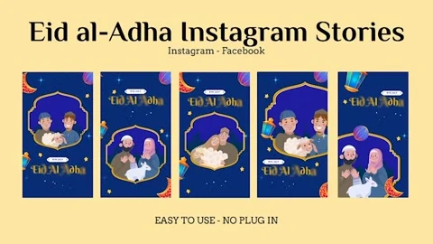 Eid al-Adha Instagram Stories Stock After Effects