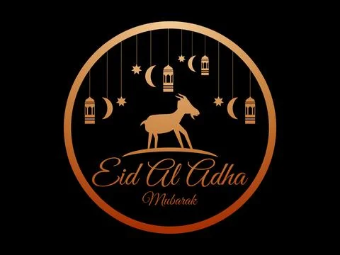 Eid Al Adha Vector Illustration Stock Illustration