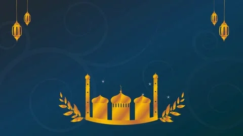 Eid al-Fitr and Eid al-Adha celebrations, Background in 4K Resolution eid Stock Footage 270954363