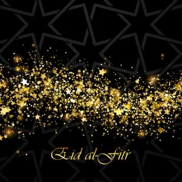 Eid al-Fitr. Vector islamic religious illustration Stock Illustration