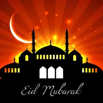 Eid background Stock Illustration