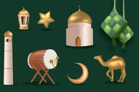 Eid Element Stock Illustration
