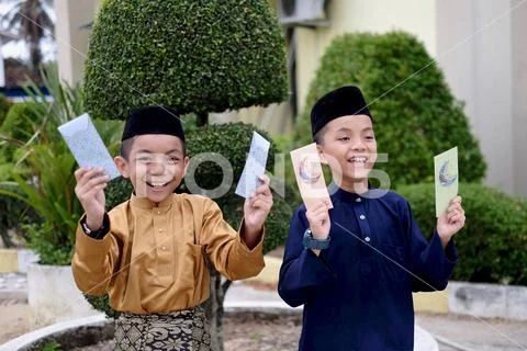 Eid Fitr celebration. Stock Photos