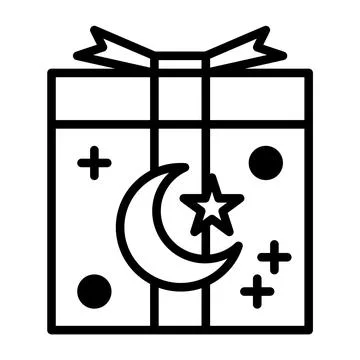 Eid gift Stock Illustration