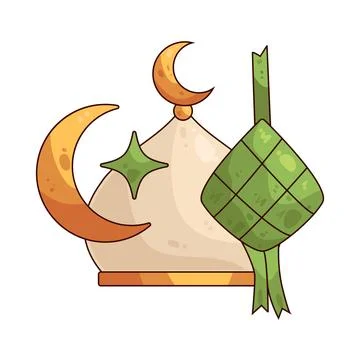 Eid illustration Stock Illustration