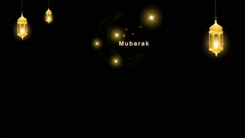 Eid mubarak animation Video stock 235209616