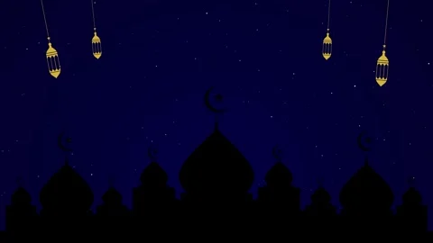 Eid mubarak animation 库存影片 332541554