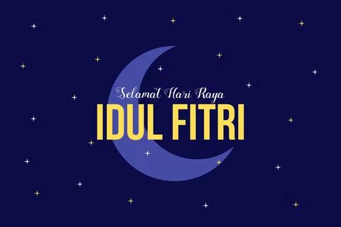 Eid Mubarak Background Vector Illustration. Selamat Hari Raya Idul Fitri Stock Illustration