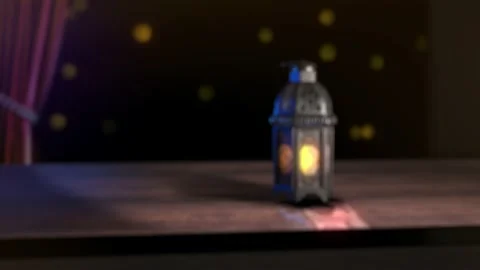 Eid mubarak, Eid al-Adha islamic design concept with motion background for Eid M Video stock 135806413