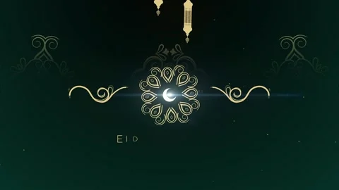 Eid Mubarak, Eid Al Adha, and Eid Al Fitr Happy holiday video animation Arabic t 스톡 동영상 229972423