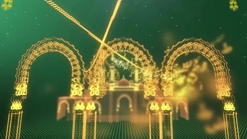 Eid Mubarak, Eid Al Adha, and Eid Al Fitr Happy holiday video animation Arabic t 스톡 동영상 229973000