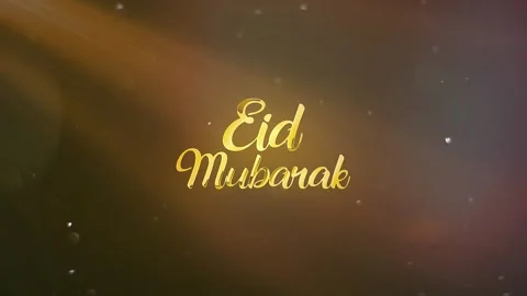 Eid Mubarak. Eid al-Adha. Eid al-Fitr. Eid Greetings Stock Footage 276474762