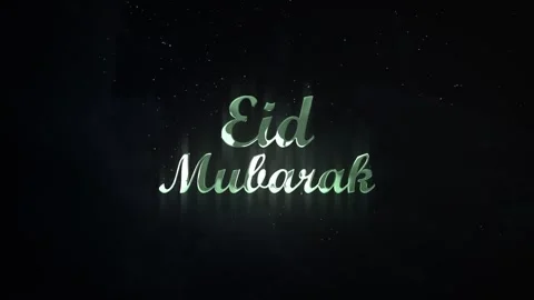Eid Mubarak. Eid Greetings. Eid al-Fitr. Eid al-Adha Stock Footage 270496416