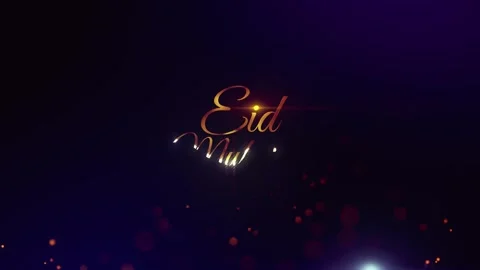 Eid Mubarak. Eid Greetings. Eid al-Fitr. Eid al-Adha Stock Footage 270909136