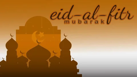 Eid mubarak Stock Footage 153645826