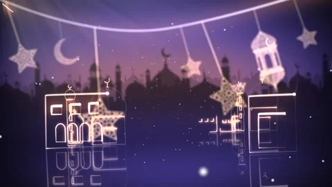 Eid Mubarak 스톡 동영상 234403762