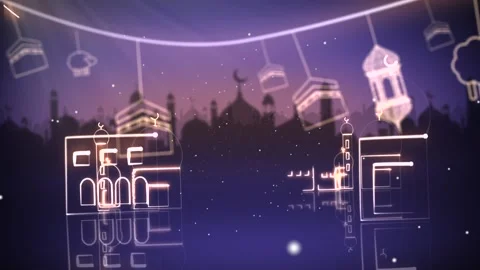 Eid Mubarak 스톡 동영상 234403763